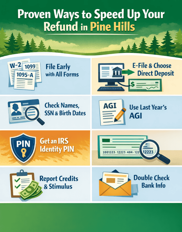 Proven Ways to Speed Up Your Refund in Pine Hills
