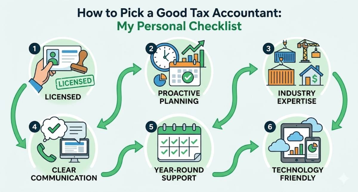 How to Pick a Good Tax Accountant (My Personal Checklist)
