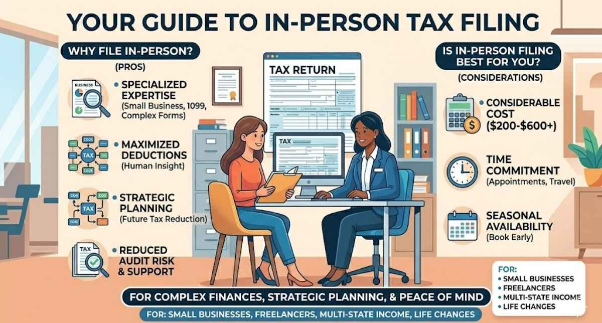 Is Filing Taxes In Person Good?