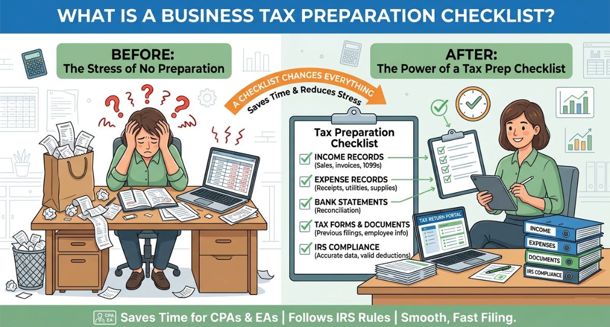 What Is a Business Tax Preparation Checklist?